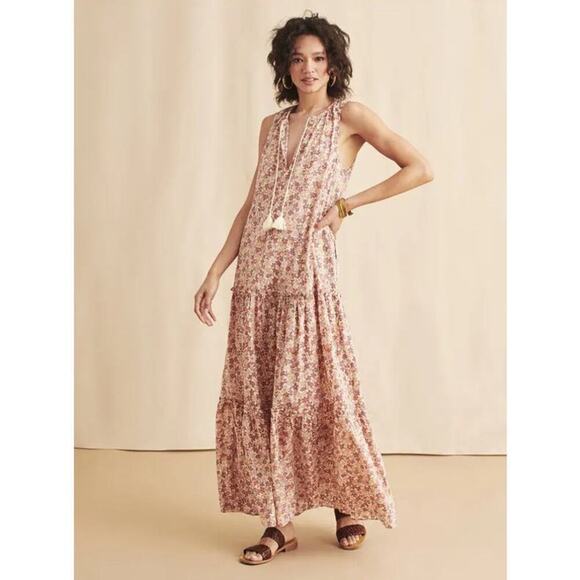 Faherty Mira Maxi Dress - Picture 1 of 8
